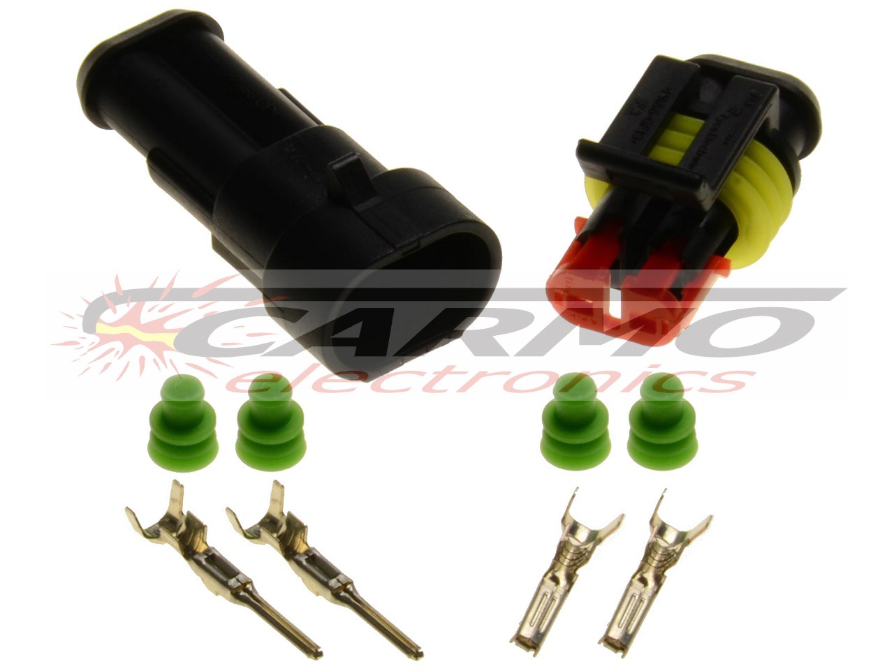 2 pin 1.5 superseal connector set - Haga click en la imagen para cerrar