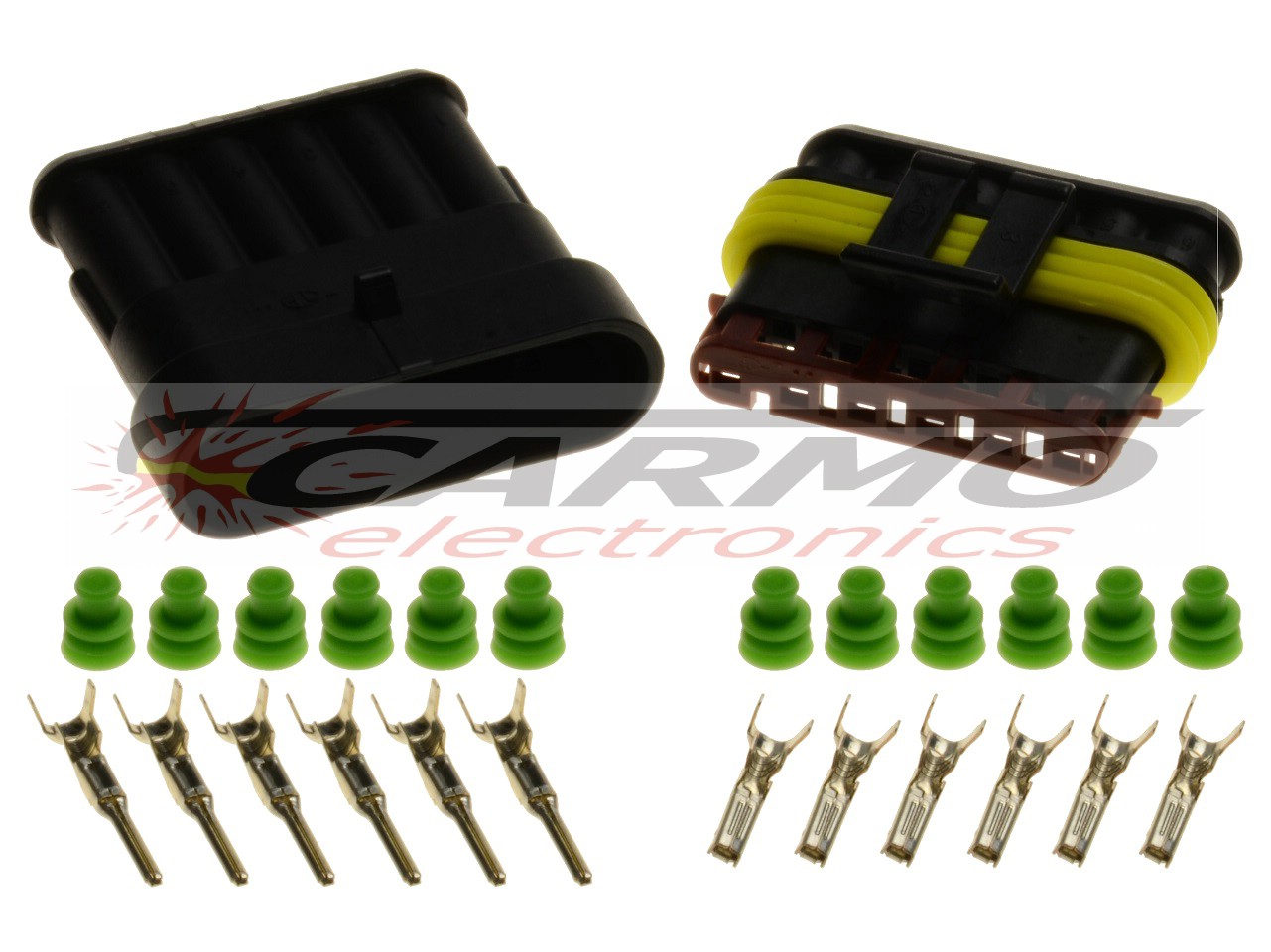 6 pin 1.5 superseal connector set - Haga click en la imagen para cerrar