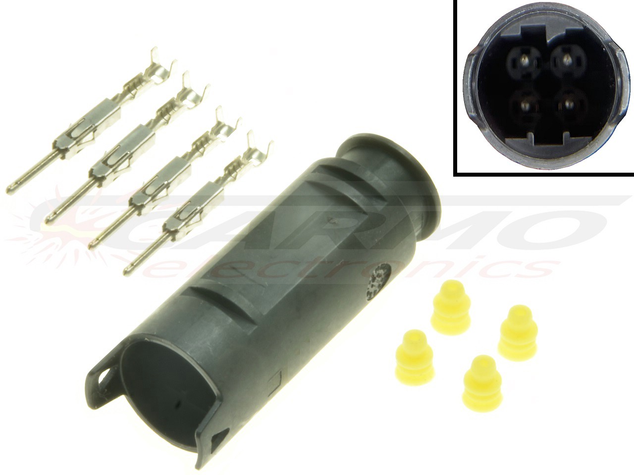 BMW C400 F650 F700 F800 conector rectificador regulador de voltaje (093304 03, 1040046475 3, C) - Haga click en la imagen para cerrar