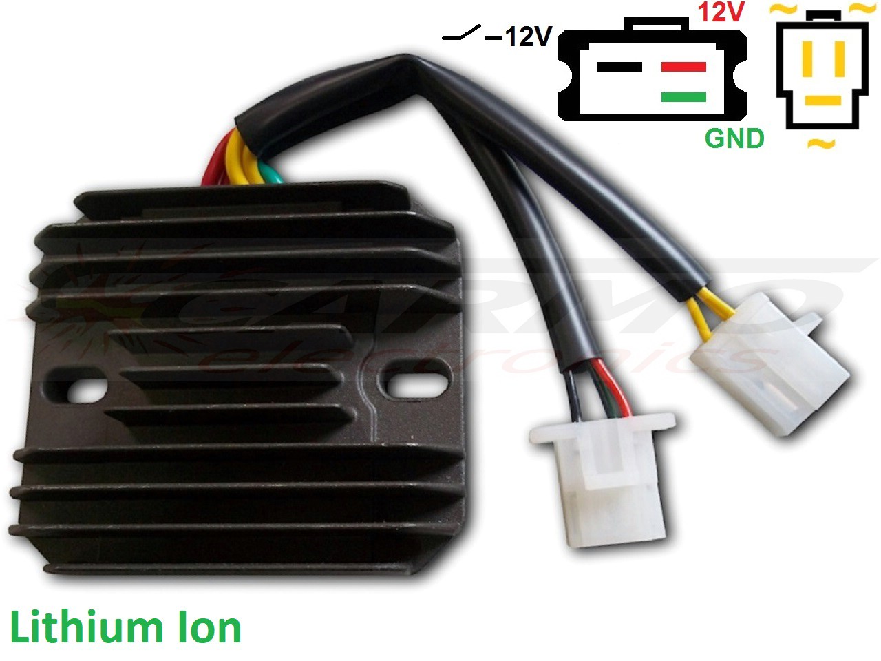 CARR6654-LI SH532-12 MOSFET Regulador de voltaje rectificador - Lithium-Ion - Haga click en la imagen para cerrar