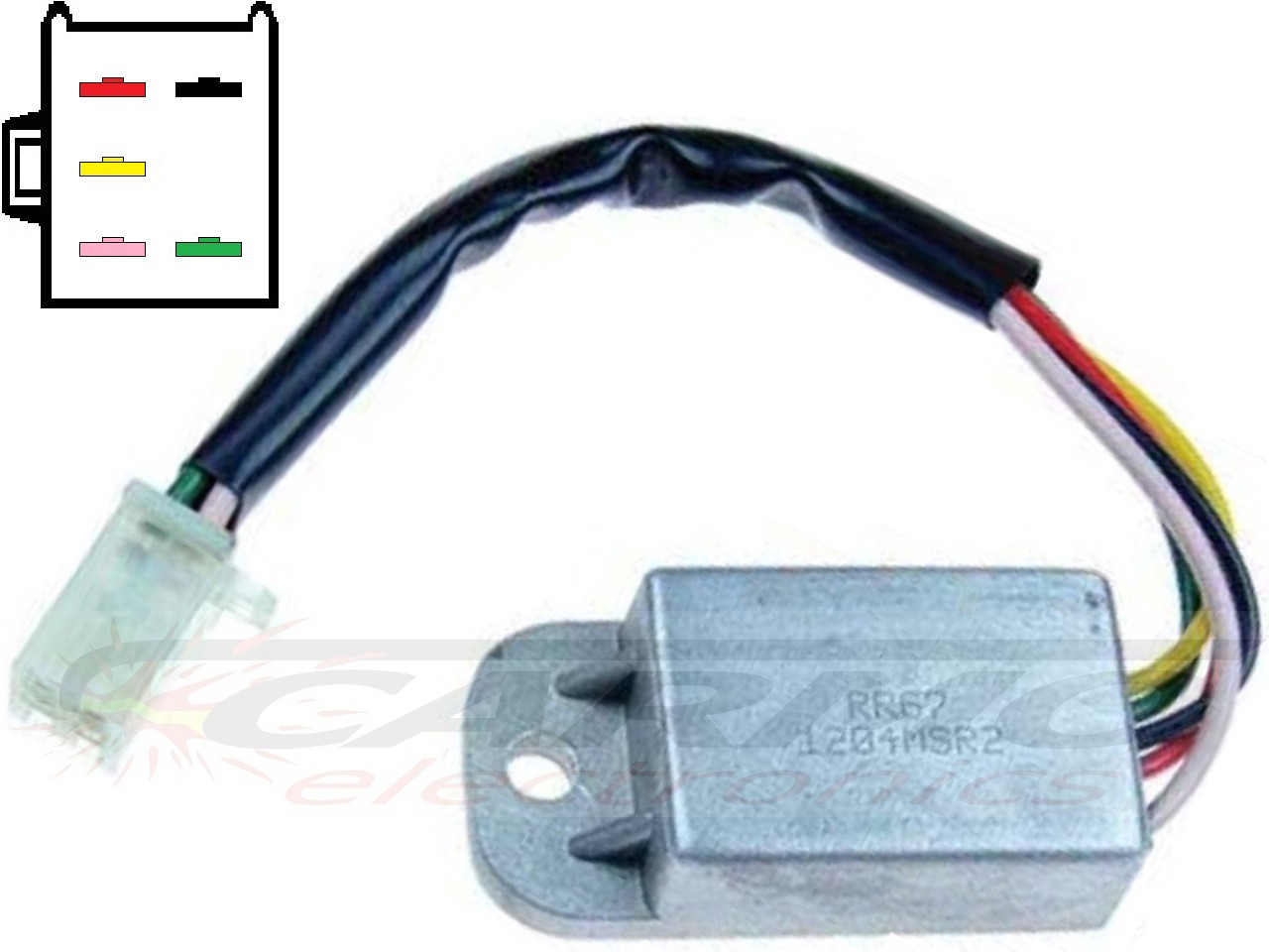 CARR671 Honda XL Regulador de voltaje rectificador SH542 - Haga click en la imagen para cerrar