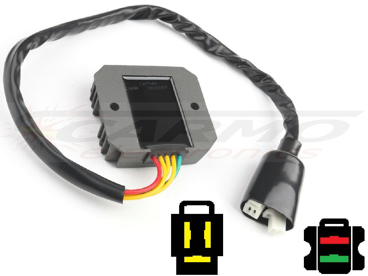 CARR694VT Honda VT750DC MOSFET Rectificador de regulador de voltaje - Haga click en la imagen para cerrar