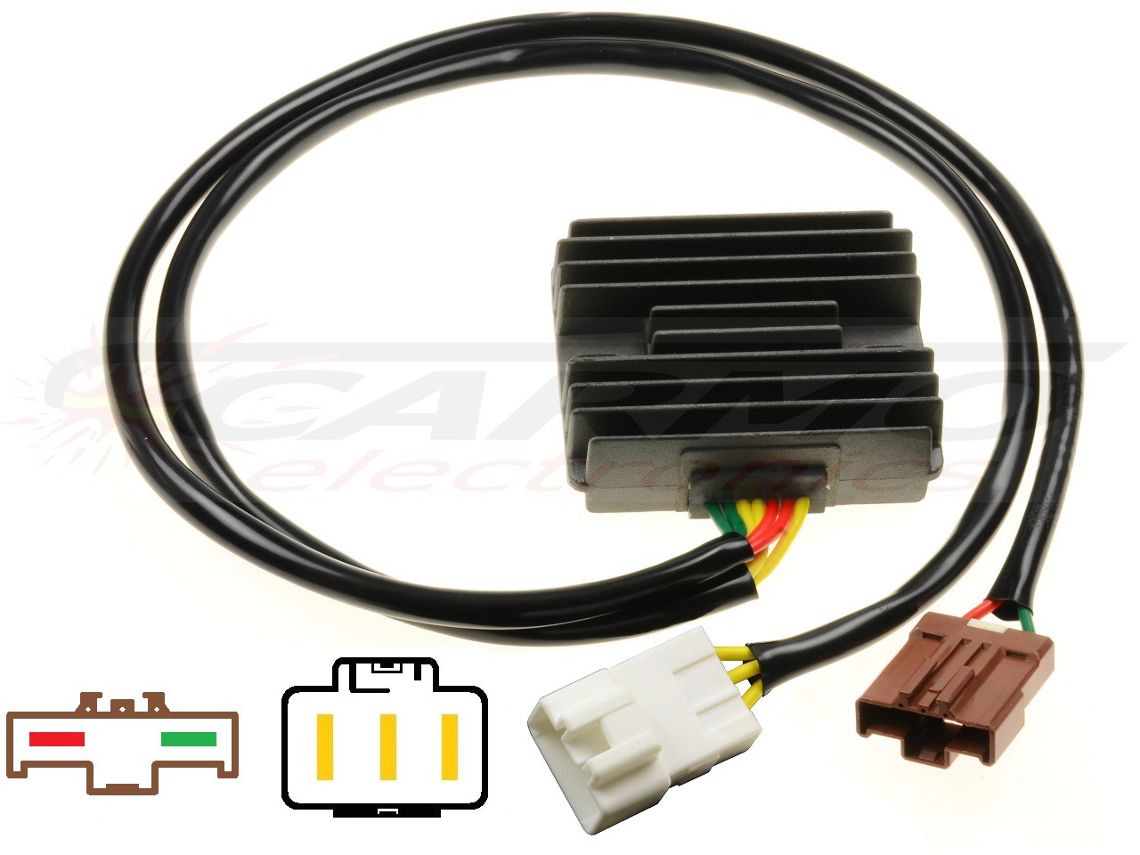 CARR694V 75cm Honda XL1000V Varadero MOSFET Regulador de voltaje rectificador - Haga click en la imagen para cerrar