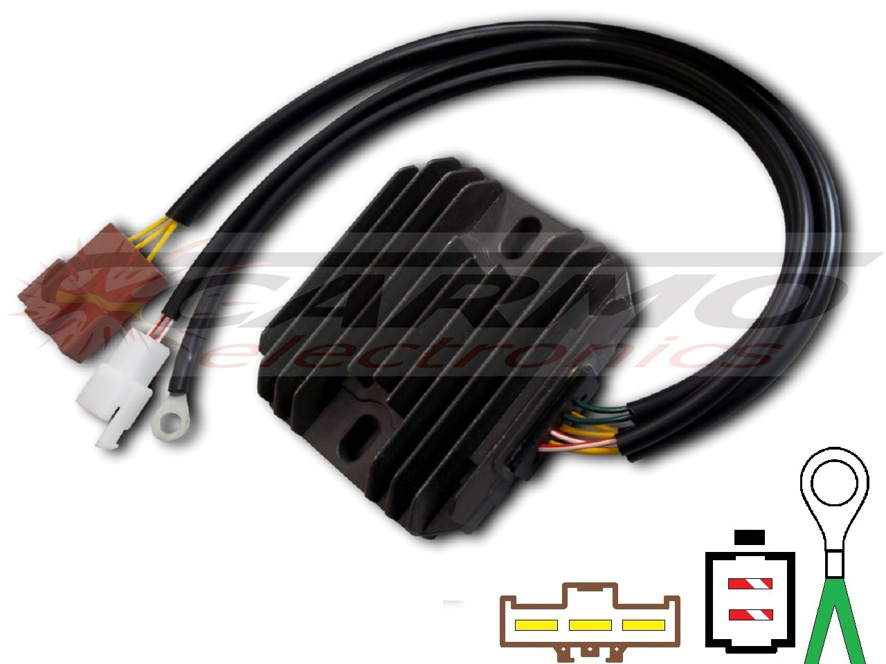 CARR694-KTM-LC 690 950 990 1190 MOSFET Rectificador de regulador de voltaje - Haga click en la imagen para cerrar