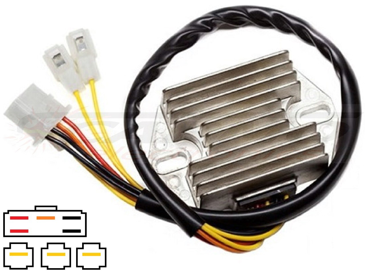 CARR751 Suzuki Intruder MOSFET Regulador de voltaje rectificador - Haga click en la imagen para cerrar