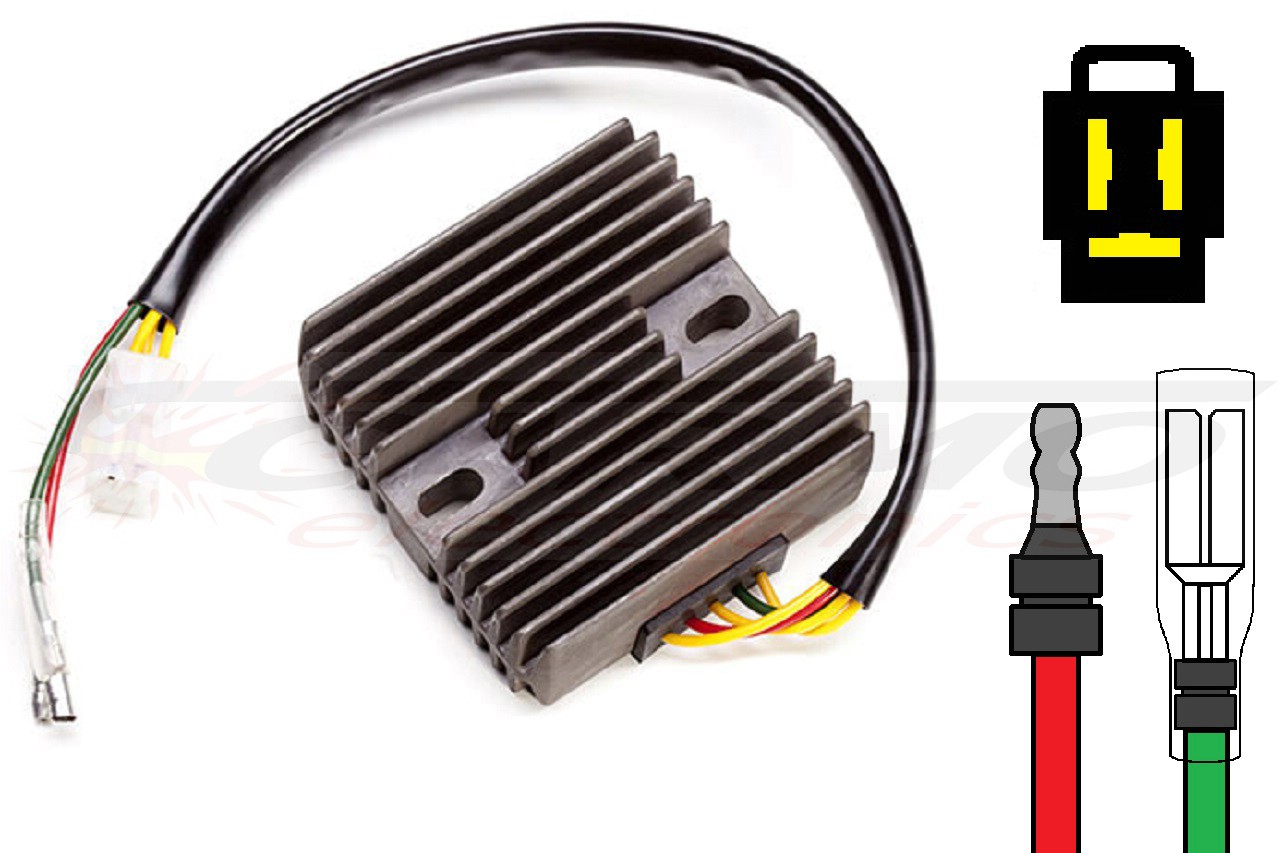 CARR791 Honda CA CMX Rebel MOSFET Regulador de voltaje rectificador - Haga click en la imagen para cerrar