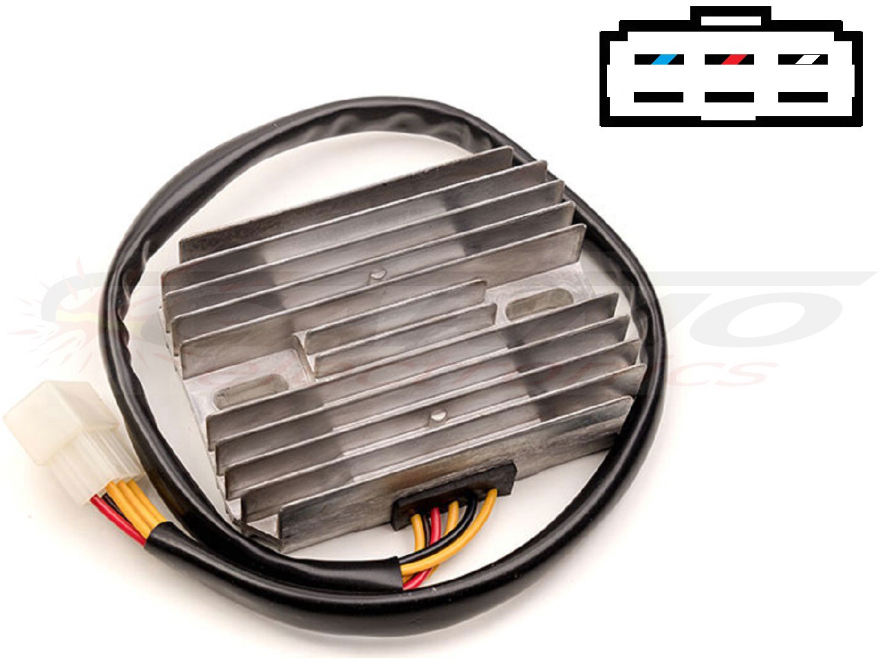 CARR861 Kawasaki Vulcan MOSFET Regulador de voltaje rectificador - Haga click en la imagen para cerrar