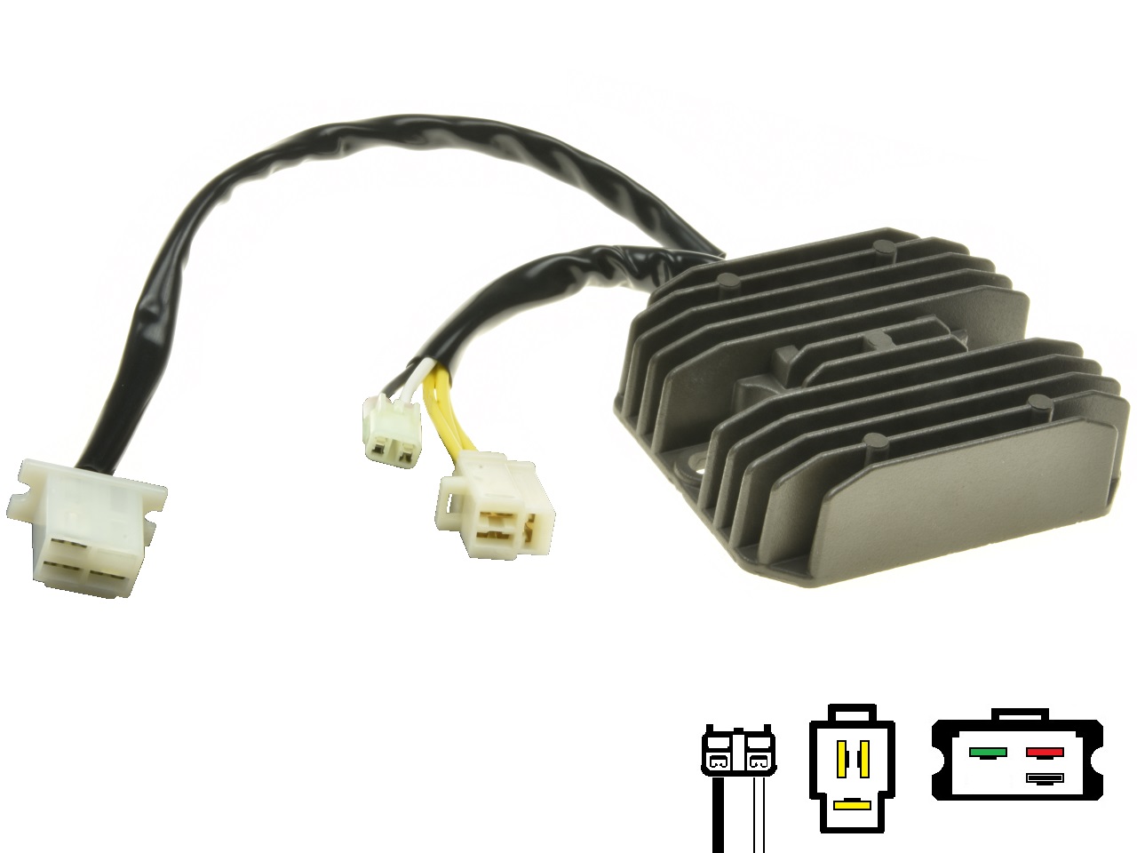 CARR221-ST - Honda ST1100 Pan European 1993-1995 MOSFET Regulador de voltaje rectificador 31600-M - Haga click en la imagen para cerrar