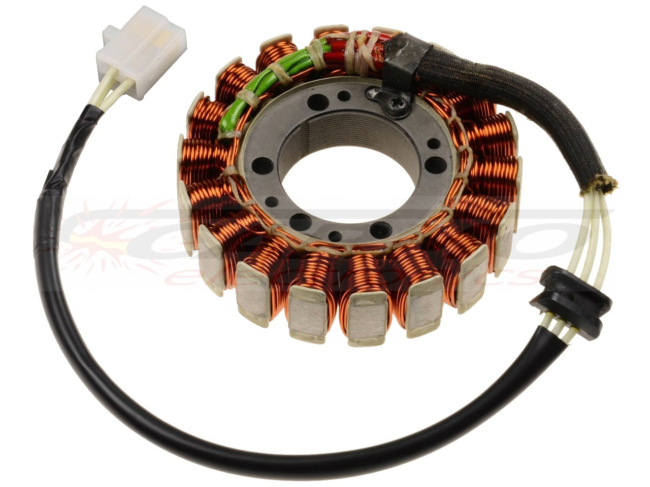 Kawasaki ER6 ER6N 650R Versys 650 stator rebobinado del alternador - Haga click en la imagen para cerrar