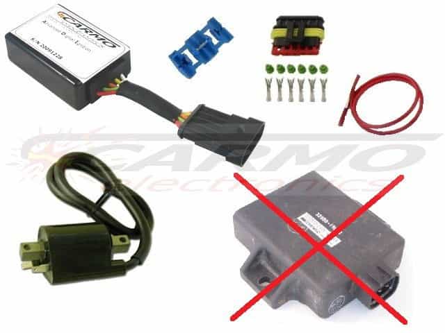 Arctic Cat Suzuki LTF 250 300 400 TCI CDI unidad de control 32900-19B40 32900-19B50 - Haga click en la imagen para cerrar