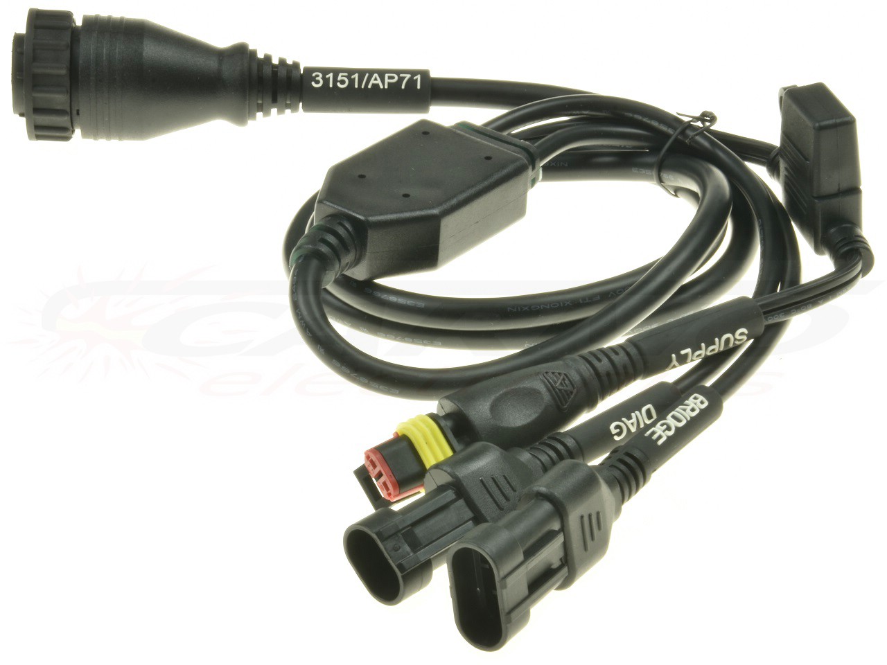 3151/AP71 Cable de diagnóstico de motocicleta Sherco TEXA-3913659 - Haga click en la imagen para cerrar
