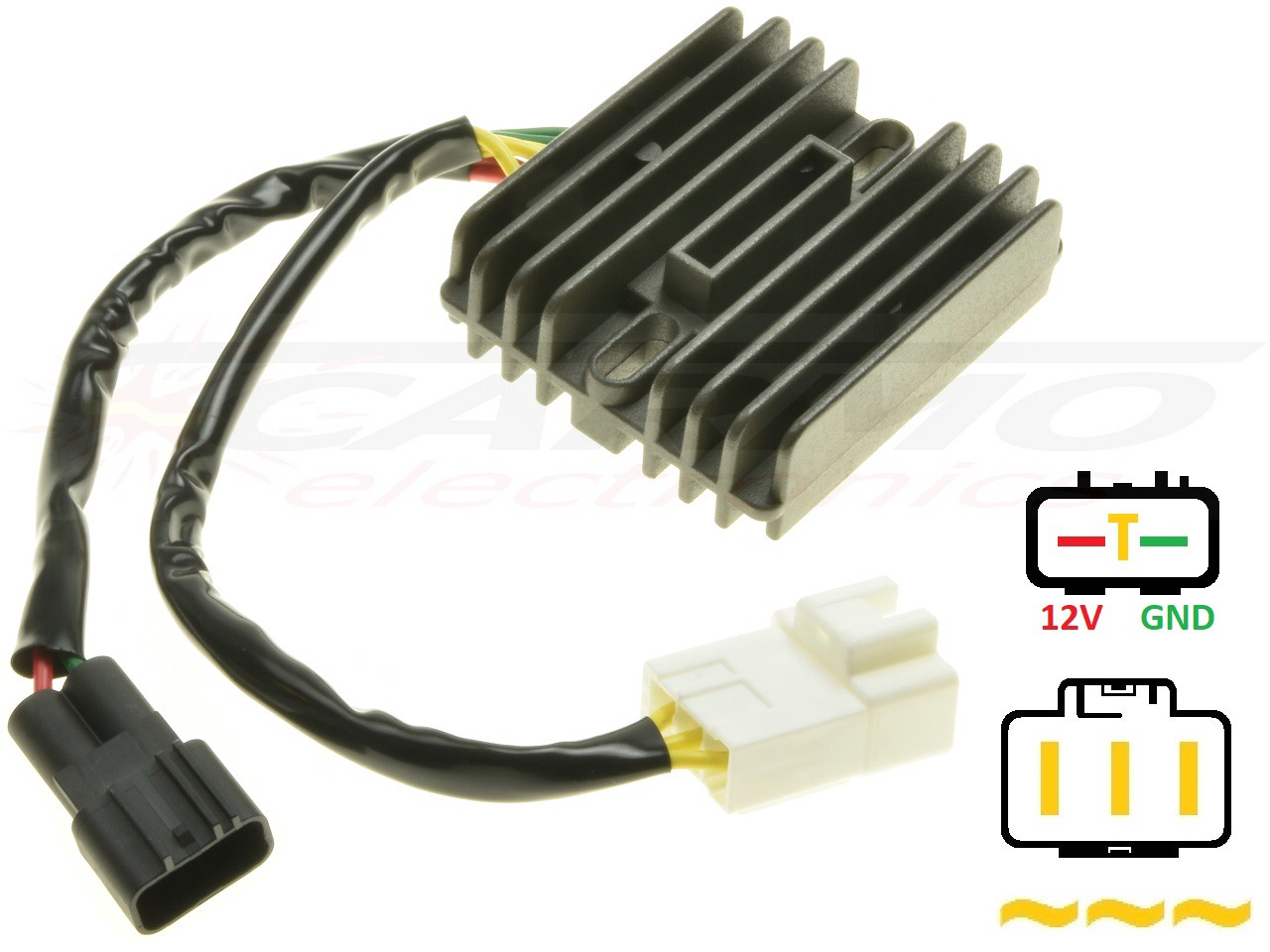 CARR694-VLR Suzuki Intruder MOSFET Regulador de voltaje rectificador 32800-10G10 - Haga click en la imagen para cerrar