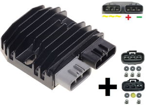 CARR5925 + contra Triumph Yamaha MOSFET Regulador de voltaje rectificador (Mejorado SH847) T1300675, T1300022, T1300470, T130047